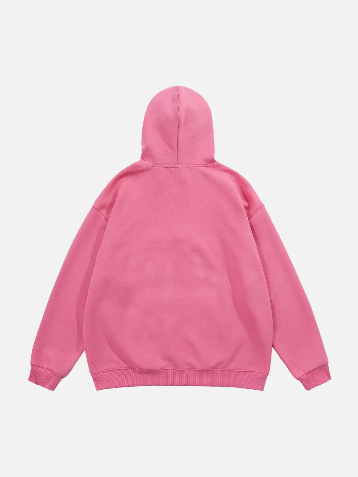Aelfric Eden Color Blocking Applique Embroidery Star Hoodie
