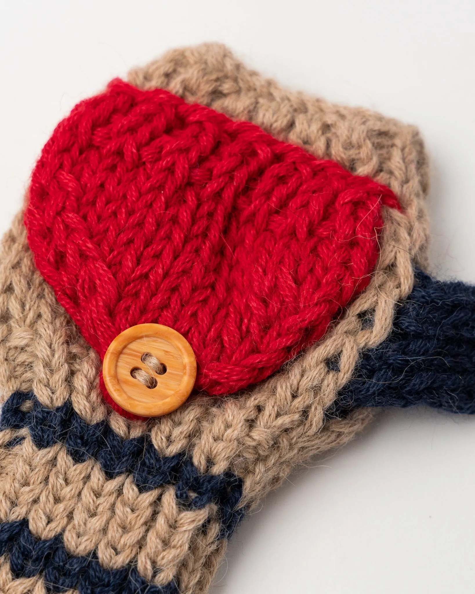 Cabbages & Kings Fingerless Gloves in Nautical