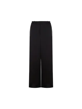 Crepe Envers Satin Trousers