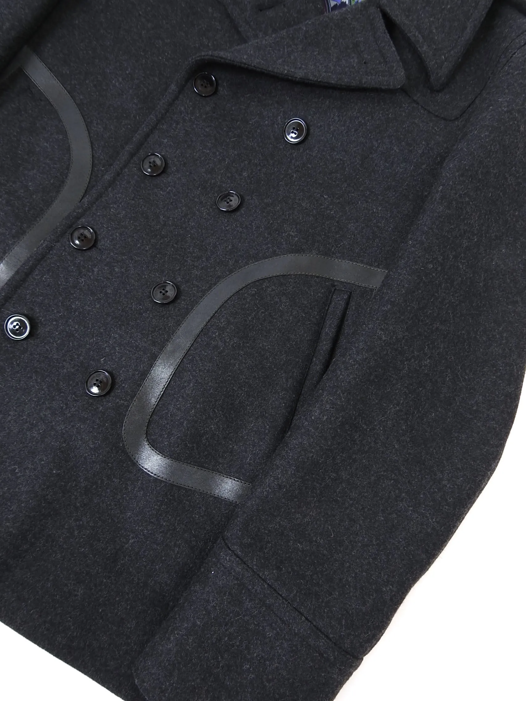 Etro Wool Peacoat Size 50