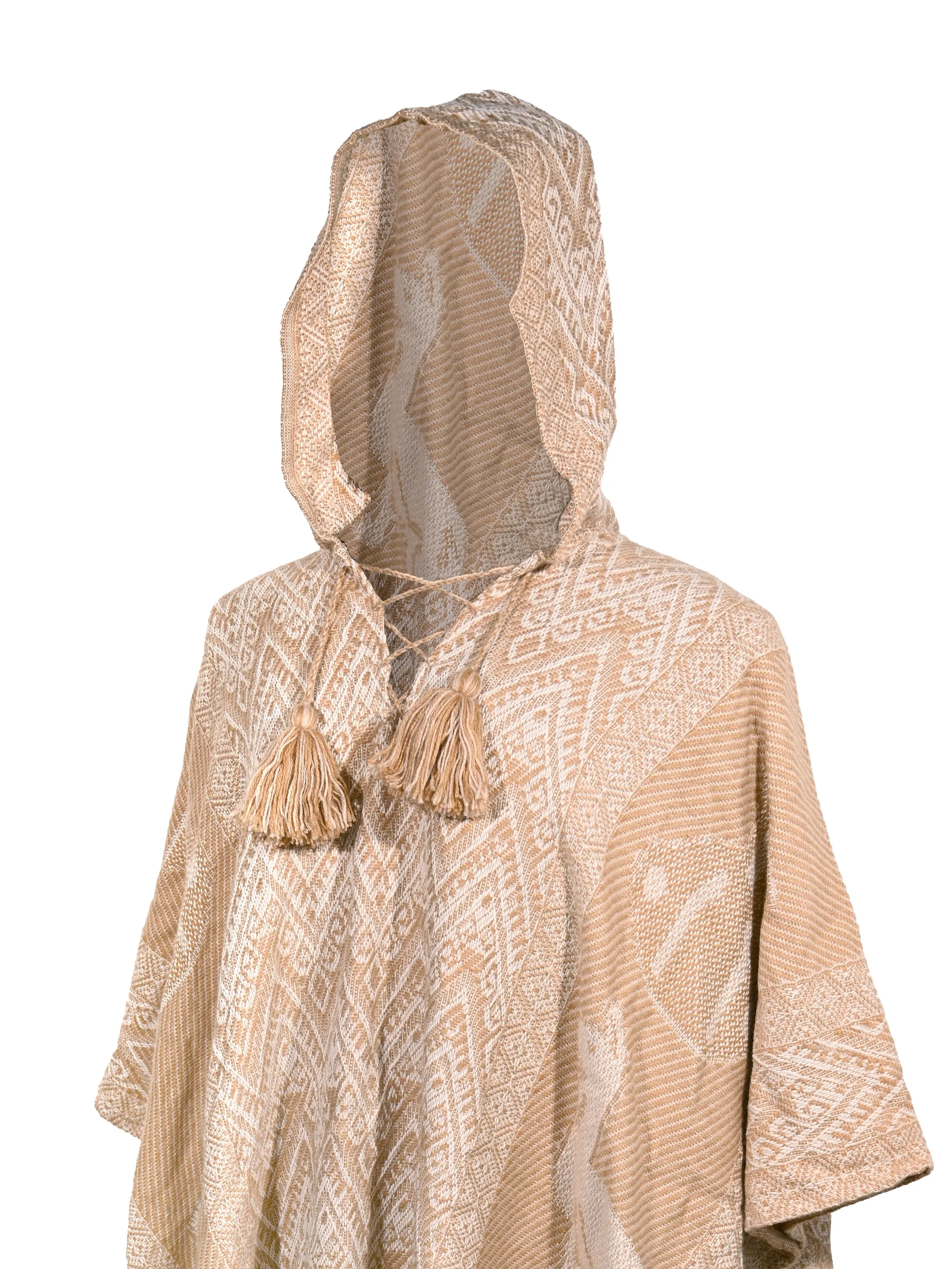 Hooded Peruvian Poncho - Urubamba