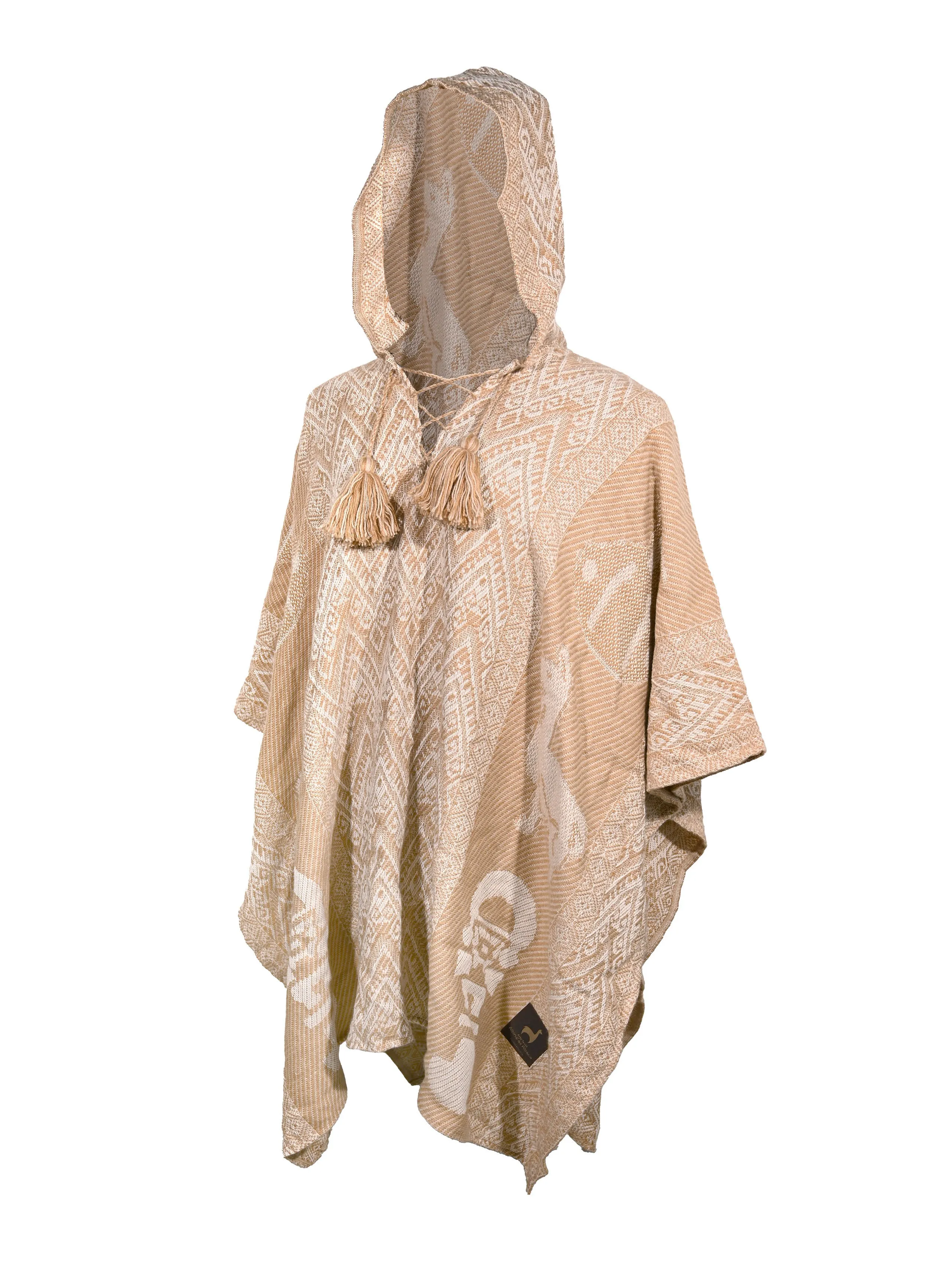 Hooded Peruvian Poncho - Urubamba