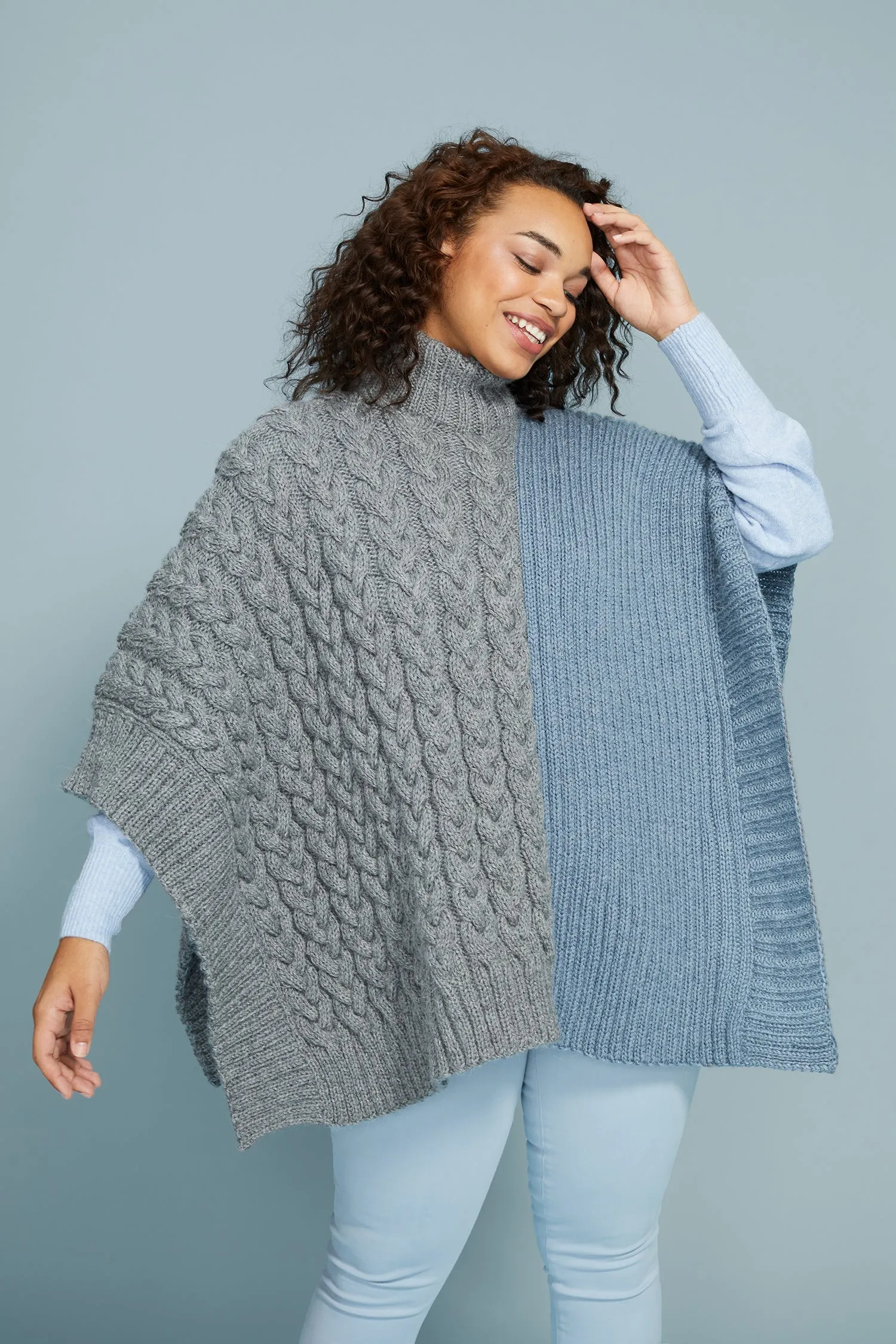 Lane Poncho (Knit)