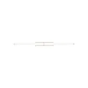 LED Bath from the Metro Collection in Chrome Finish by Visual Comfort Modern