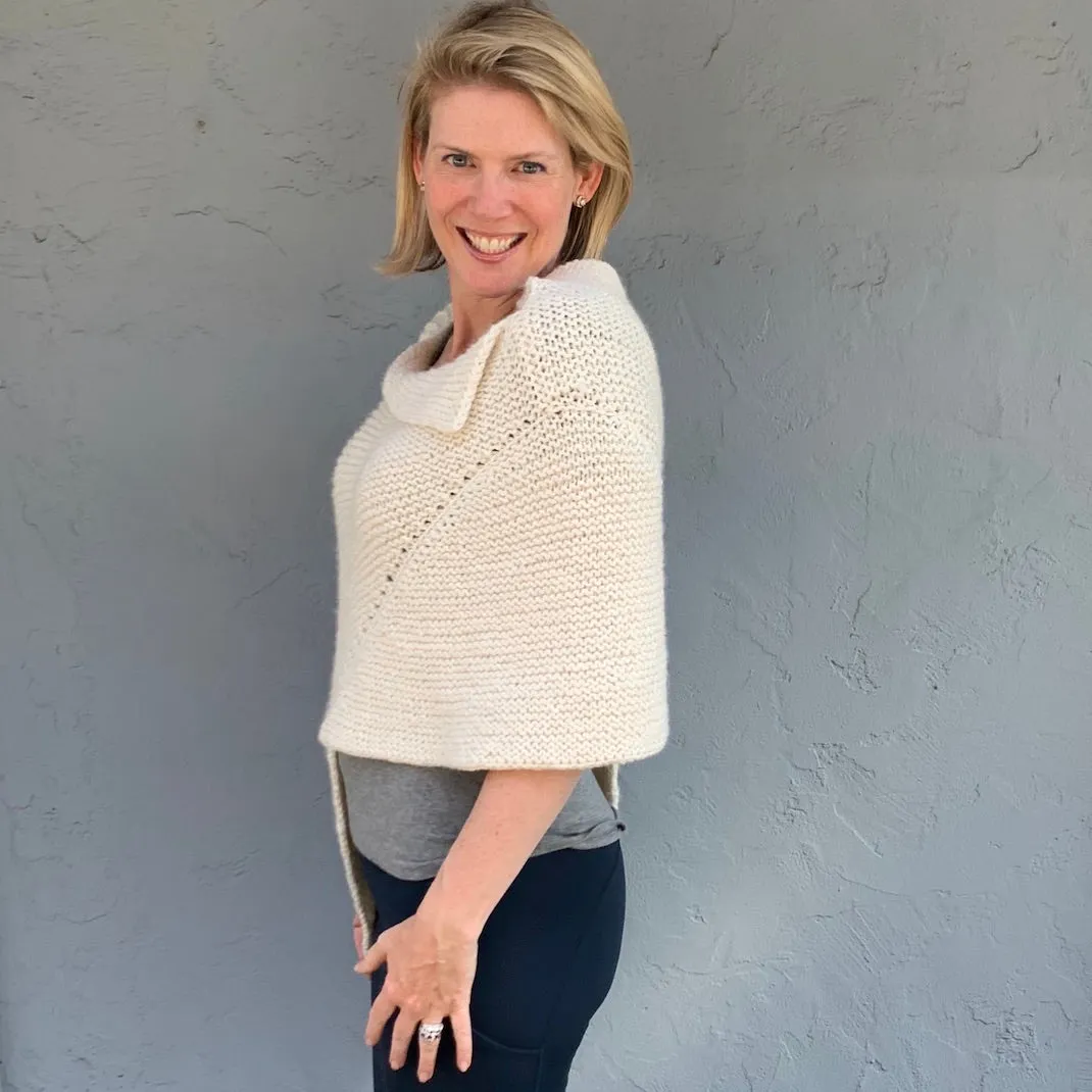 L'Enveloppe (Viento version) Knitting Kit | Plymouth Viento