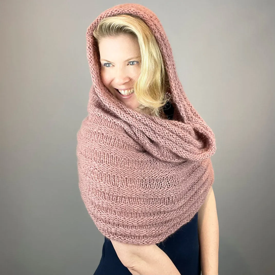 Malou Horizontal Ribbed Cowl | Lang Yarns Malou Light & Knitting Pattern (#406)