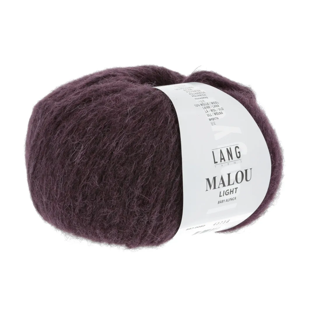 Malou Horizontal Ribbed Cowl | Lang Yarns Malou Light & Knitting Pattern (#406)