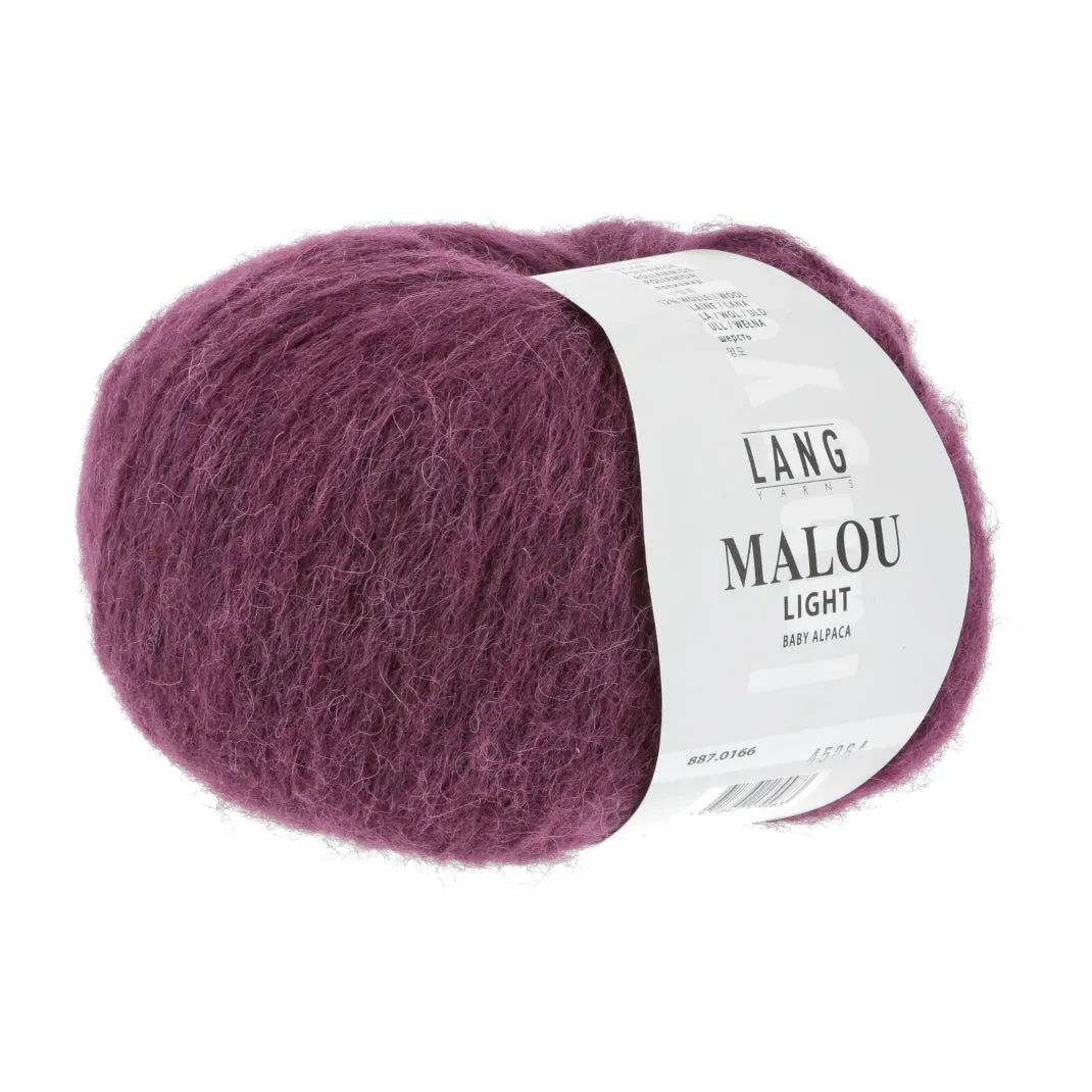 Malou Horizontal Ribbed Cowl | Lang Yarns Malou Light & Knitting Pattern (#406)