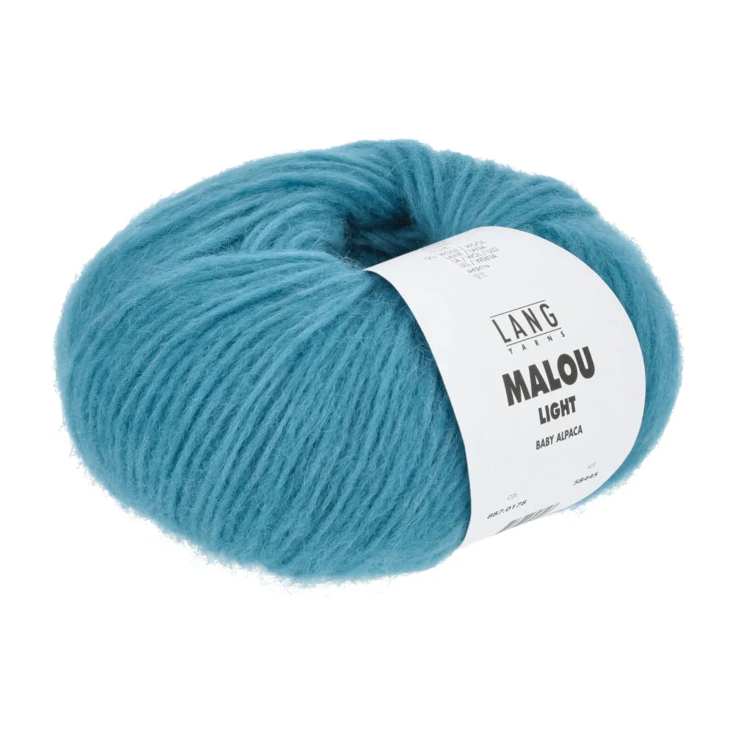 Malou Horizontal Ribbed Cowl | Lang Yarns Malou Light & Knitting Pattern (#406)