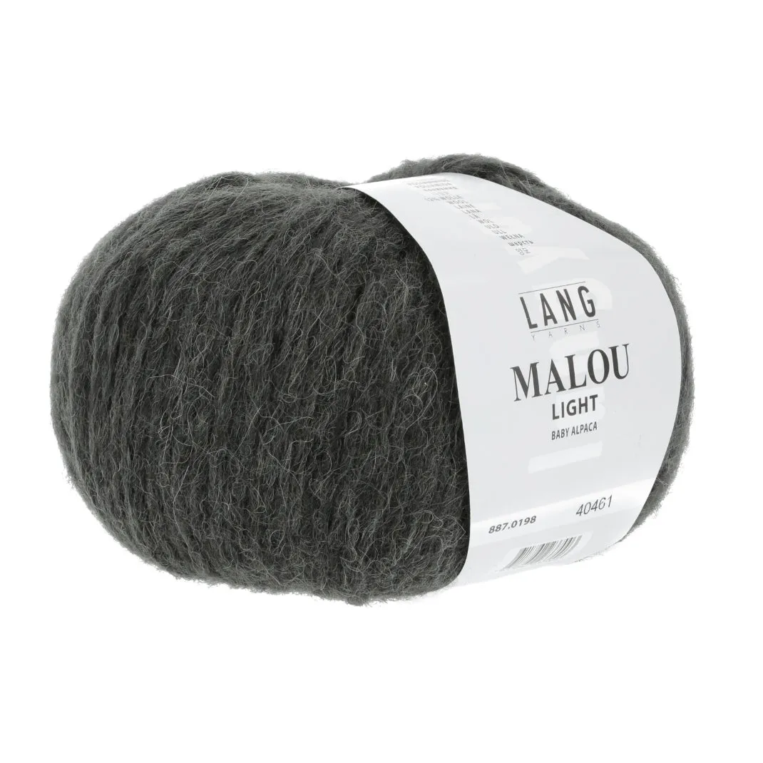 Malou Horizontal Ribbed Cowl | Lang Yarns Malou Light & Knitting Pattern (#406)