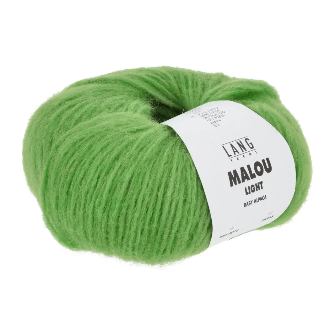 Malou Horizontal Ribbed Cowl | Lang Yarns Malou Light & Knitting Pattern (#406)