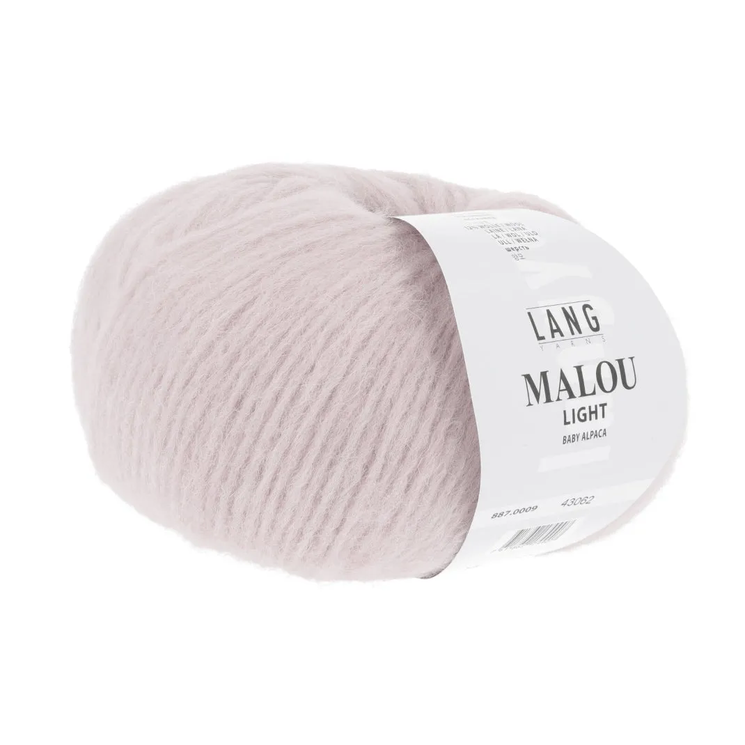 Malou Horizontal Ribbed Cowl | Lang Yarns Malou Light & Knitting Pattern (#406)