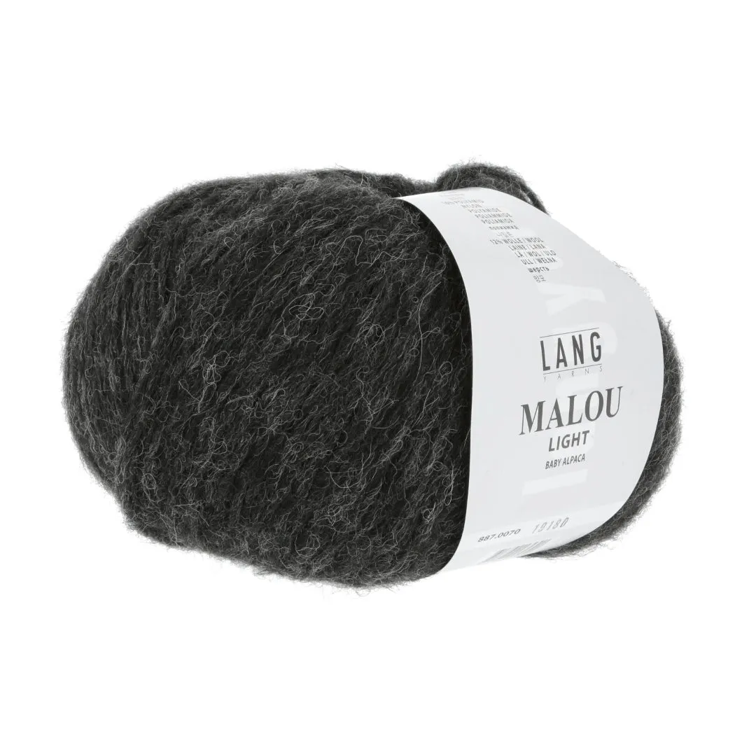 Malou Horizontal Ribbed Cowl | Lang Yarns Malou Light & Knitting Pattern (#406)