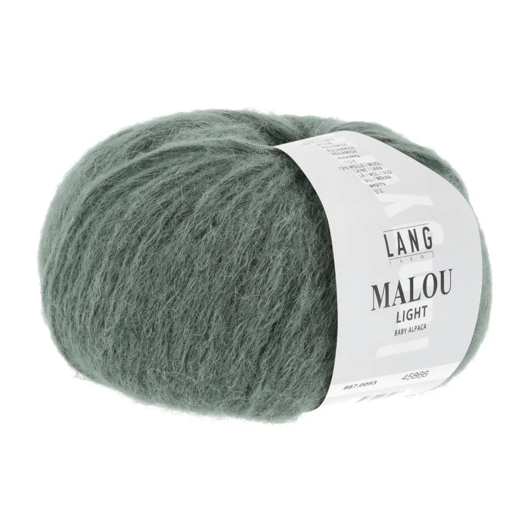 Malou Horizontal Ribbed Cowl | Lang Yarns Malou Light & Knitting Pattern (#406)
