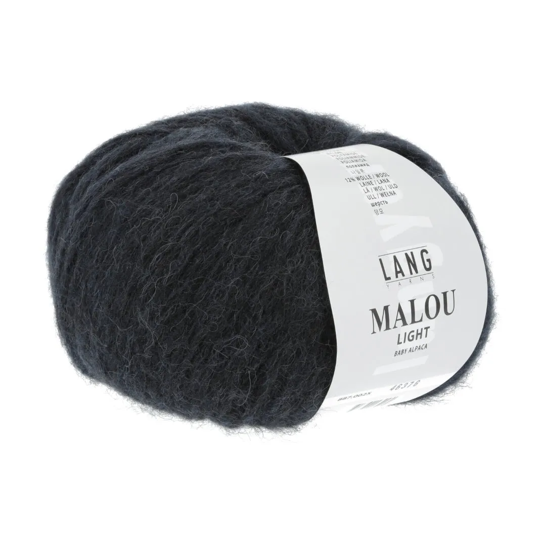 Malou Horizontal Ribbed Cowl | Lang Yarns Malou Light & Knitting Pattern (#406)