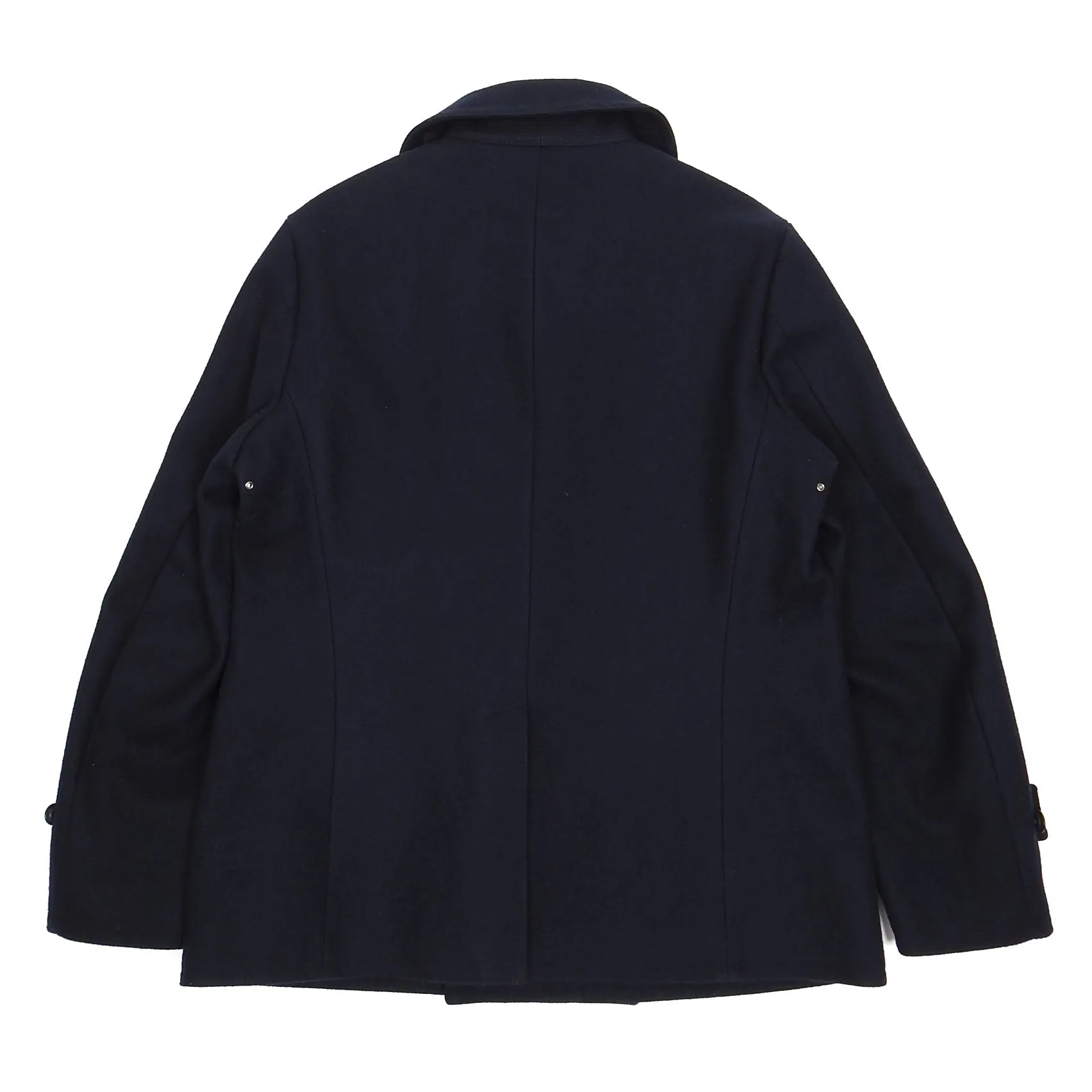Nanamica Navy Wool Peacoat Large