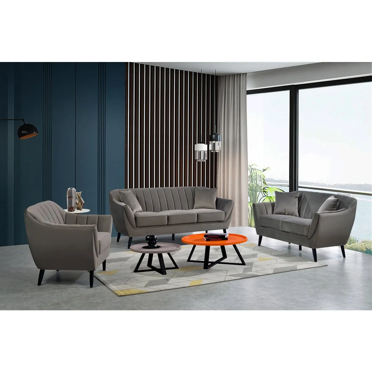 Odette Grey Collection Chair