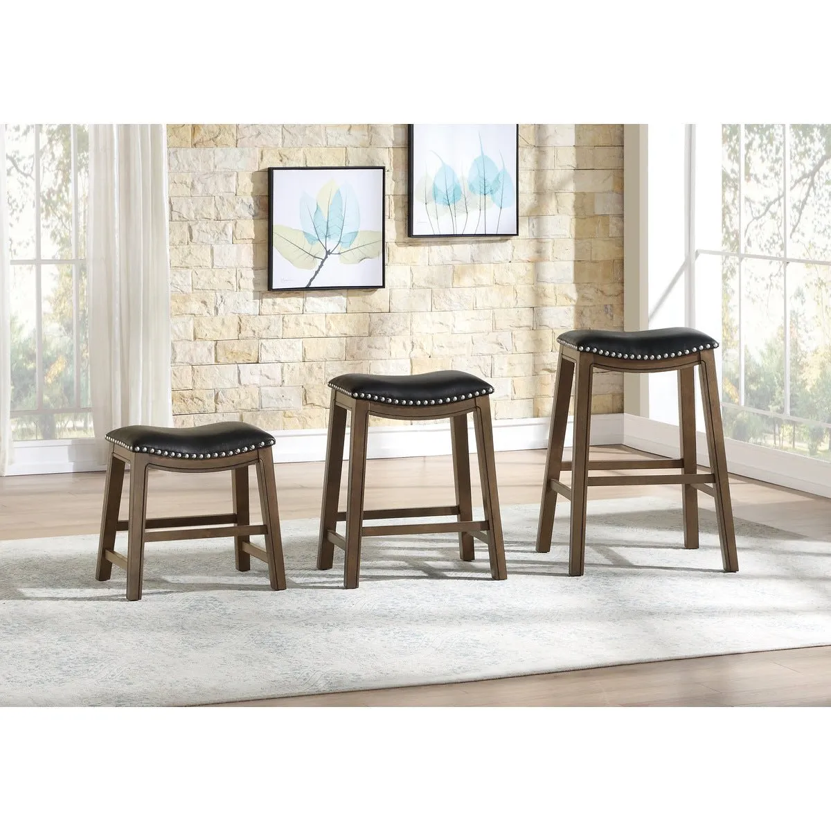 Ordway Dining Stool, Black