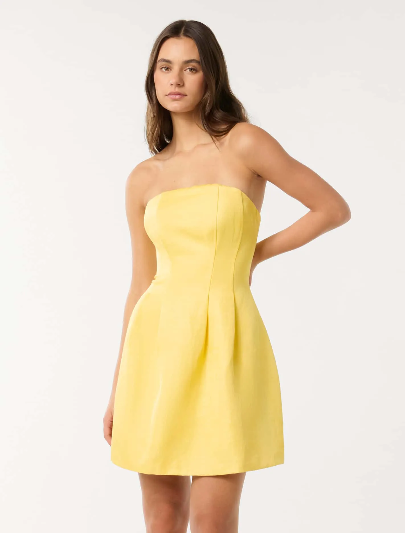 Shayla Strapless Mini Dress
