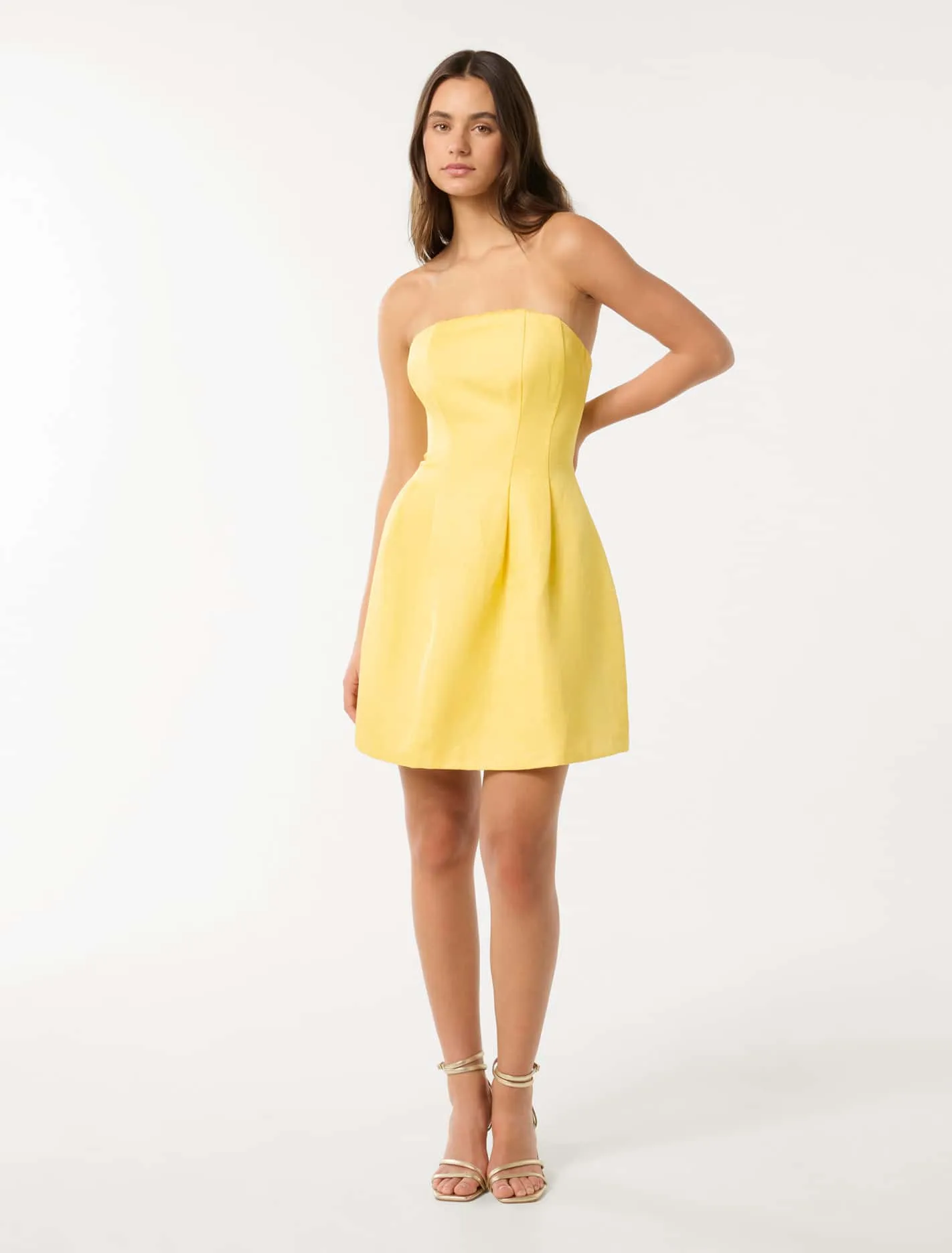 Shayla Strapless Mini Dress