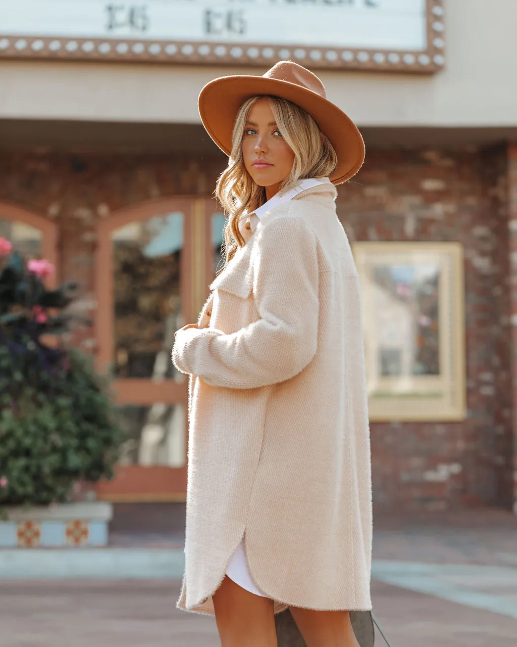 TastyHottie - Lilyann Pocketed Soft Knit Jacket - Blush