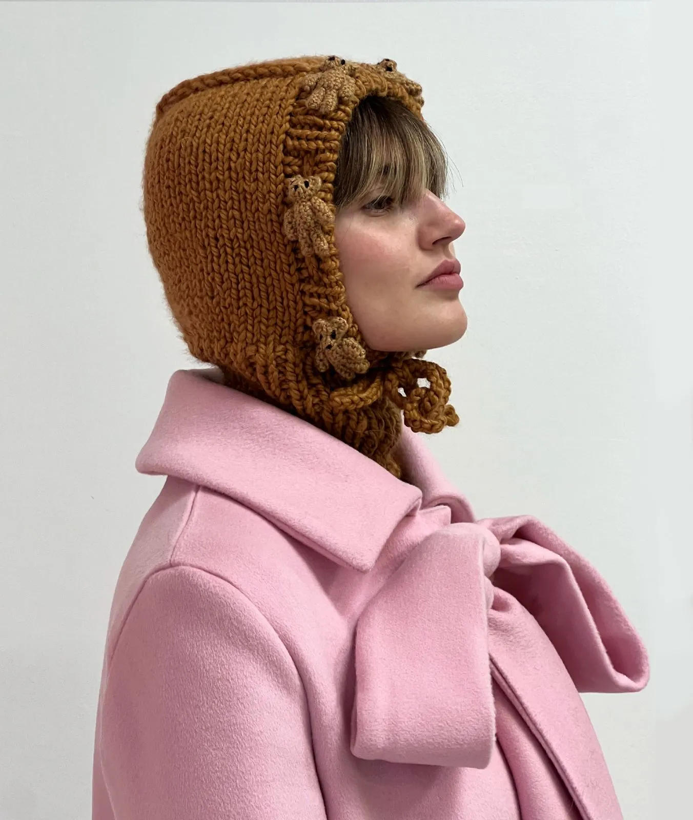 Teddy Hand Knitted Balaclava