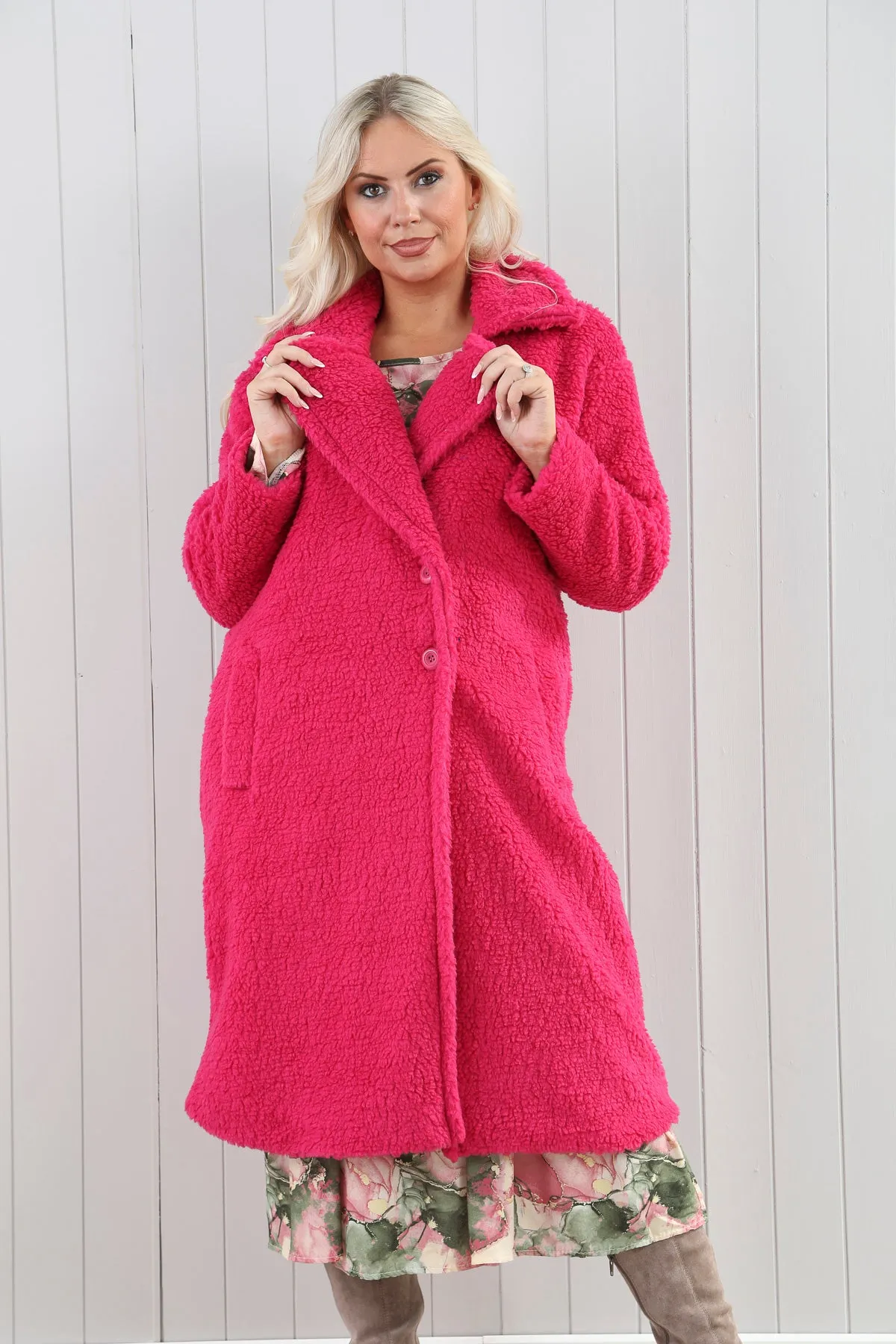 Teddy Longline Coat