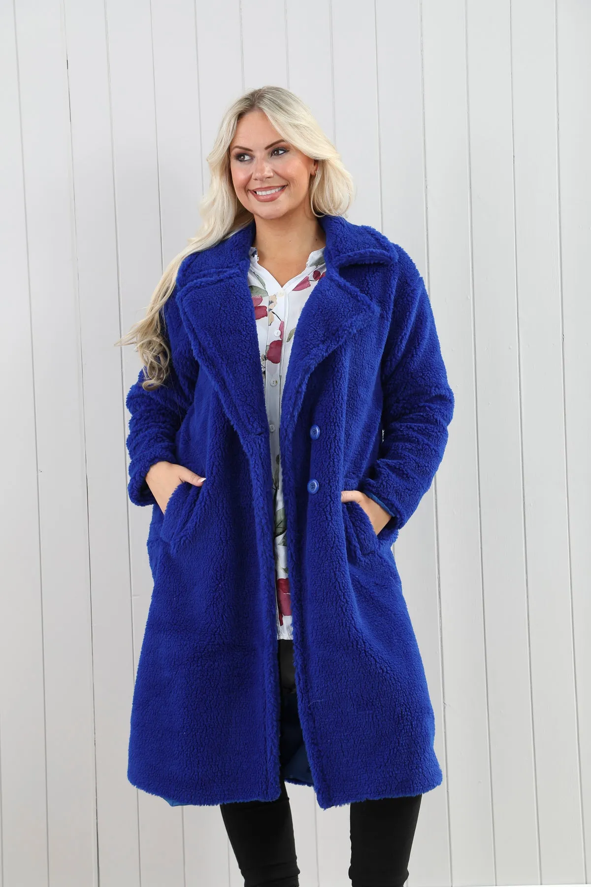 Teddy Longline Coat