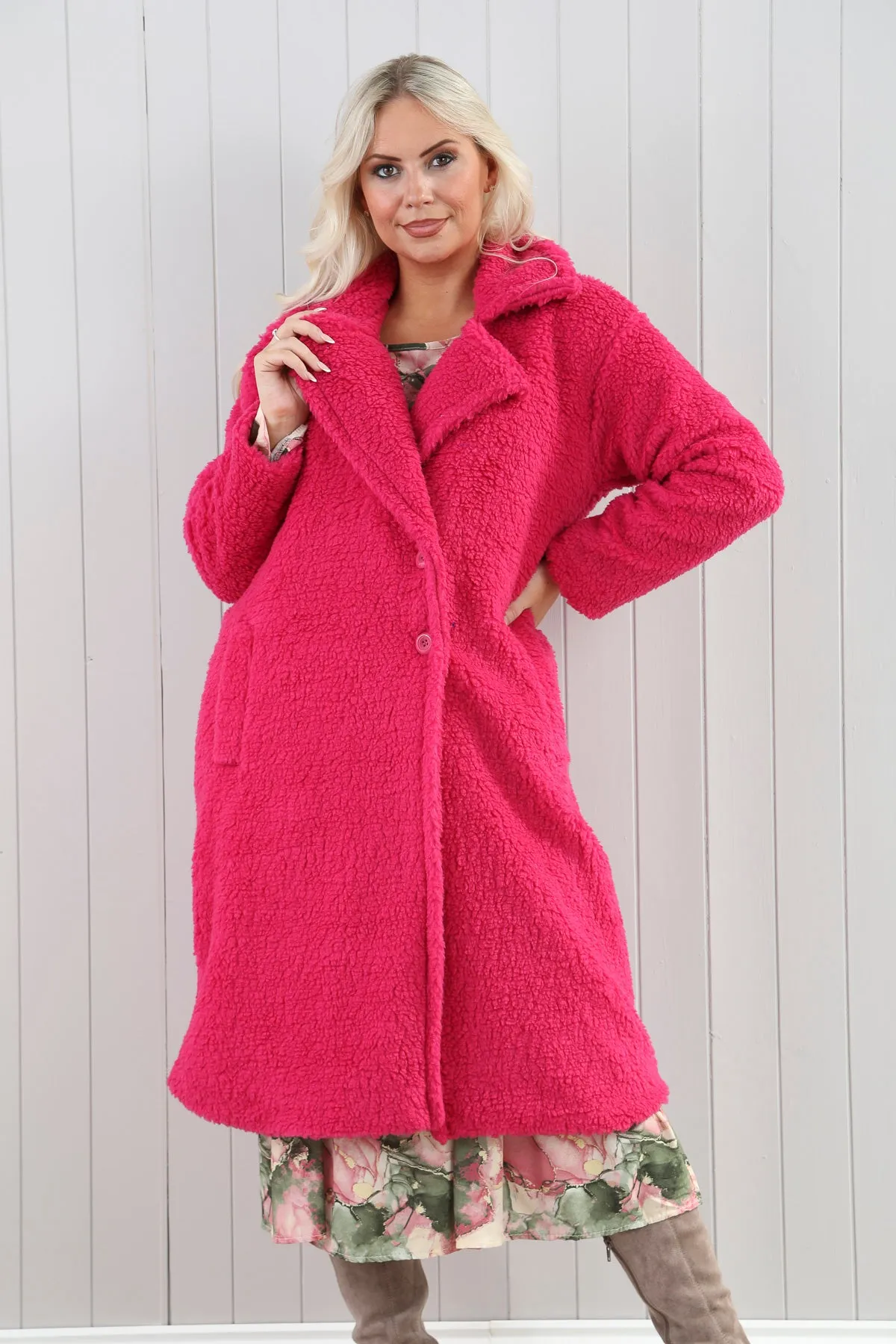 Teddy Longline Coat