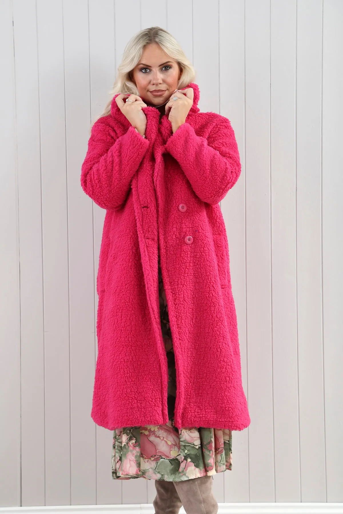 Teddy Longline Coat
