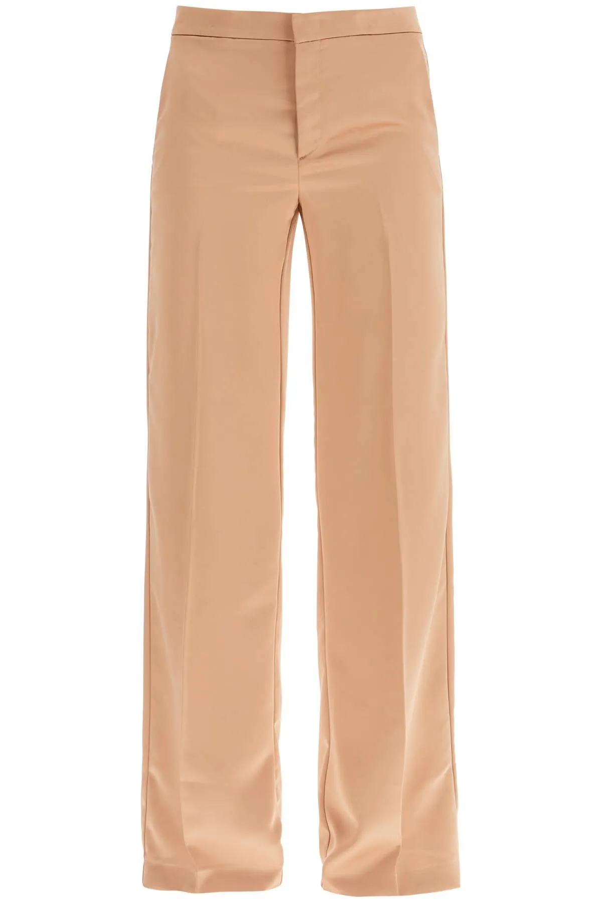 THE ANDAMANE flared satin trousers