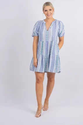 Velvet by Graham & Spencer Monique Dress in Blue