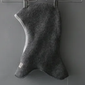 Wool Fleece Balaclava - Slate - 9m-4y