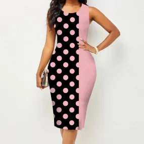 Wrapped Hip Print Dress: Chic Summer Fashion for Confident Women